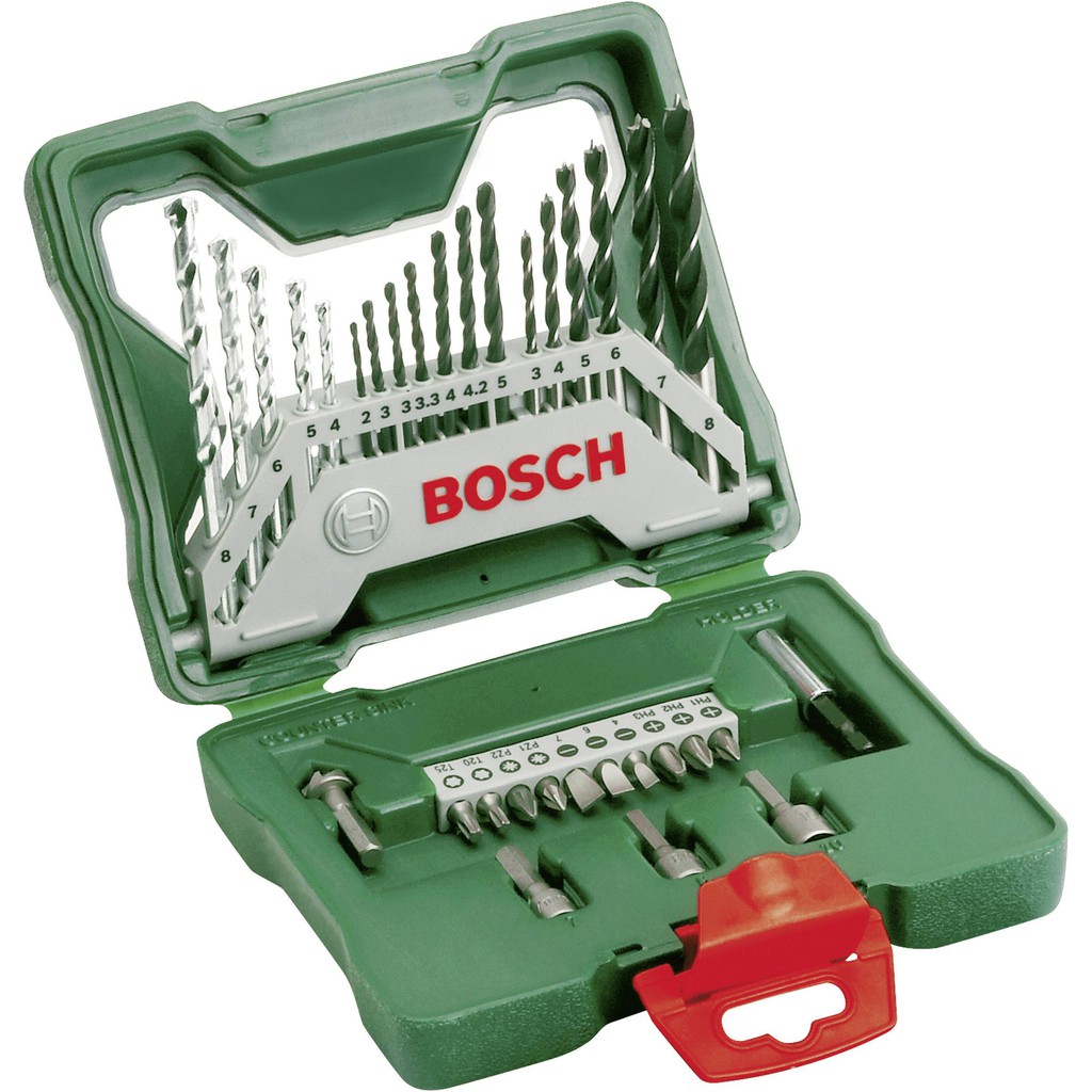 //含稅 (東北五金)Bosch 2607019325 X-line套裝組 鑽頭組"X-Line" 33件 鑽尾組 起子