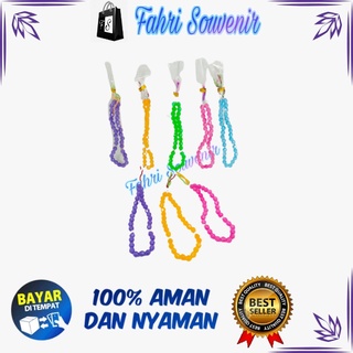 婚禮紀念品珍珠 Tasbih 塑膠包裝包含 100 件