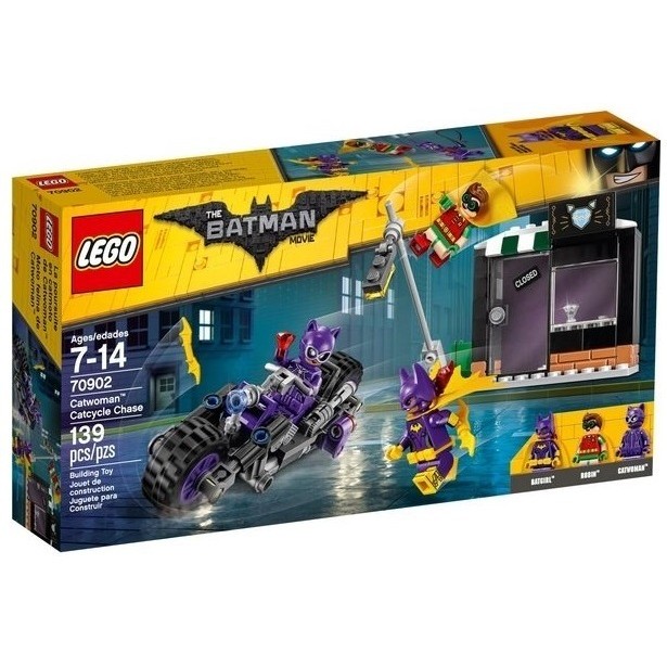 郁峰模型~LEGO/樂高積木 ~ 樂高 MOVIE 蝙蝠俠 70902 Catwoman Catcycle Chase