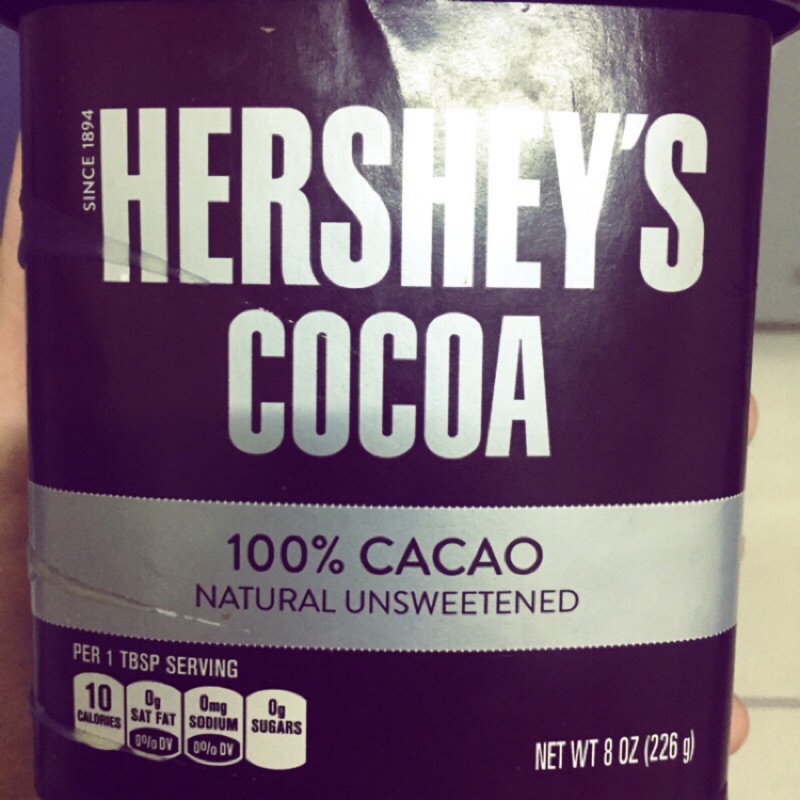 Hershey‘s 好時 無糖 純可可粉~ 8oz (226g)～ 全素～ 健康 cocoa powder