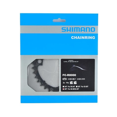 SHIMANO FC-R8000 36T齒片 FOR 46/52-36T Y1W836000 補修齒片 ☆跑的快☆