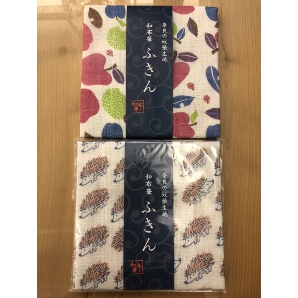《全新日本🇯🇵正版公司貨》日本🇯🇵製 奈良 和布華 多功能紗布巾 家事巾 抹布 食器擦拭布