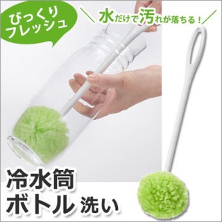 日本製【sanko】長柄圓刷 水壺刷 清潔刷 海綿 洗杯刷