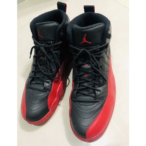 Nike Air Jordan 12 OG 流感 US11 黑紅