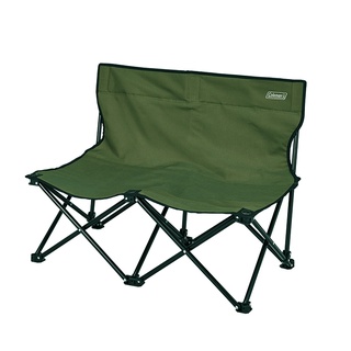 【大山野營-露營趣】Coleman CM-38837 樂趣情人椅 雙人椅 綠橄欖 折疊椅 休閒椅 釣魚椅 露營 野營野餐