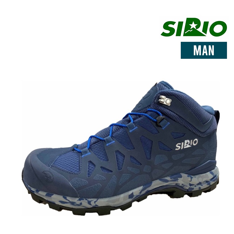 日本 SIRIO 男款 中筒登山鞋 健行鞋  GTX Vibram底 輕量化設計 3E+ 穩定 包覆 SIPF156DE