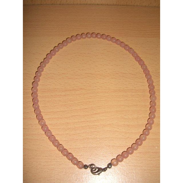 【10元商品區】粉紅珠項鍊.頸項鍊