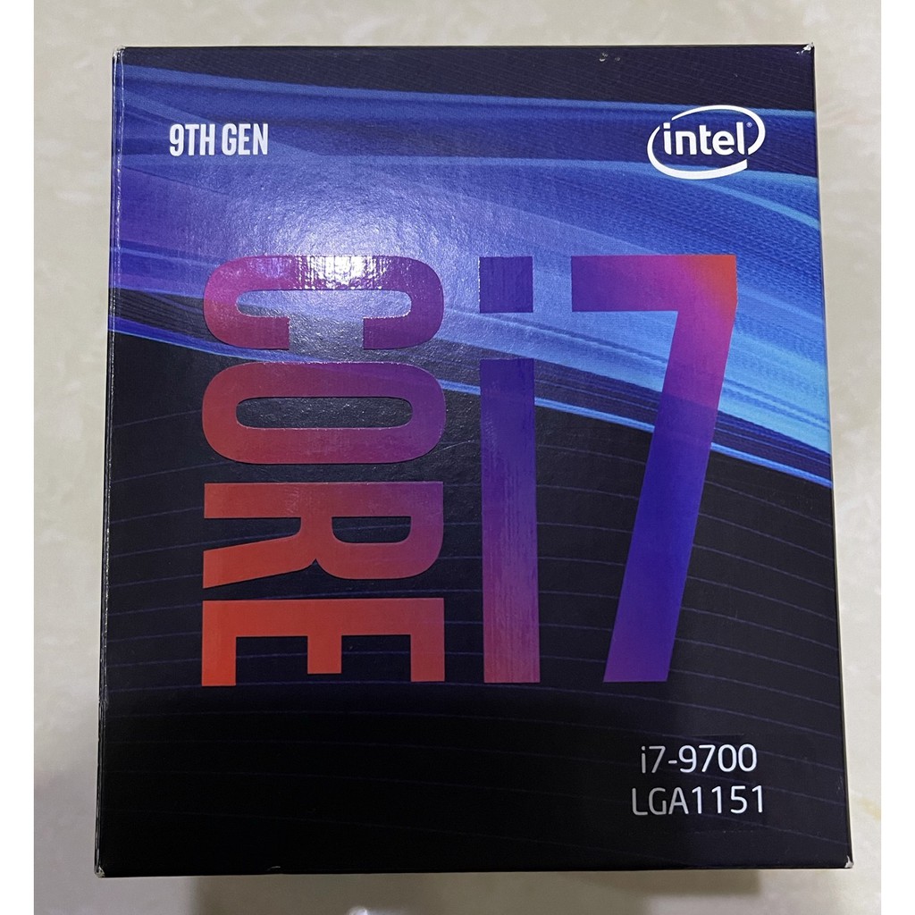 保內良品 INTEL i7 9700 CPU 處理器 LGA 1151 九代