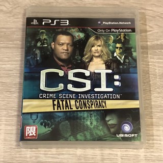 （二手） PS3 CSI 犯罪現場 致命殺機 英文版
