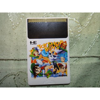 PC-E PC Engine HuCARD 裸卡 玩具小子 Toy Shop Boys