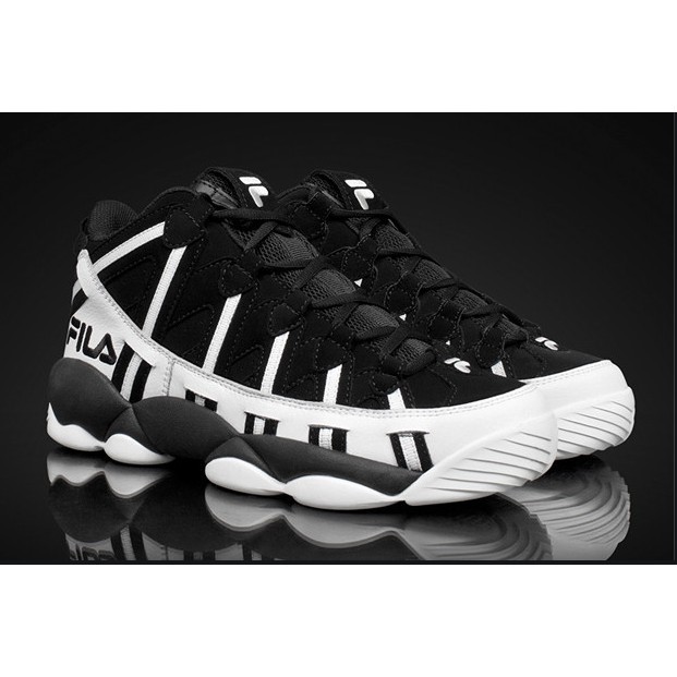 全新代購FILA SPAGHETTI 95 黑白厚底籃球鞋F1XKX0201 BWT 男女鞋| 蝦皮購物