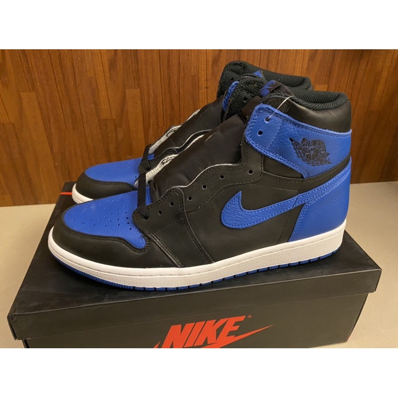 AIR JORDAN 1 ROYAL BLUE 皇家 黑藍 2017 全新公司貨 555088-007