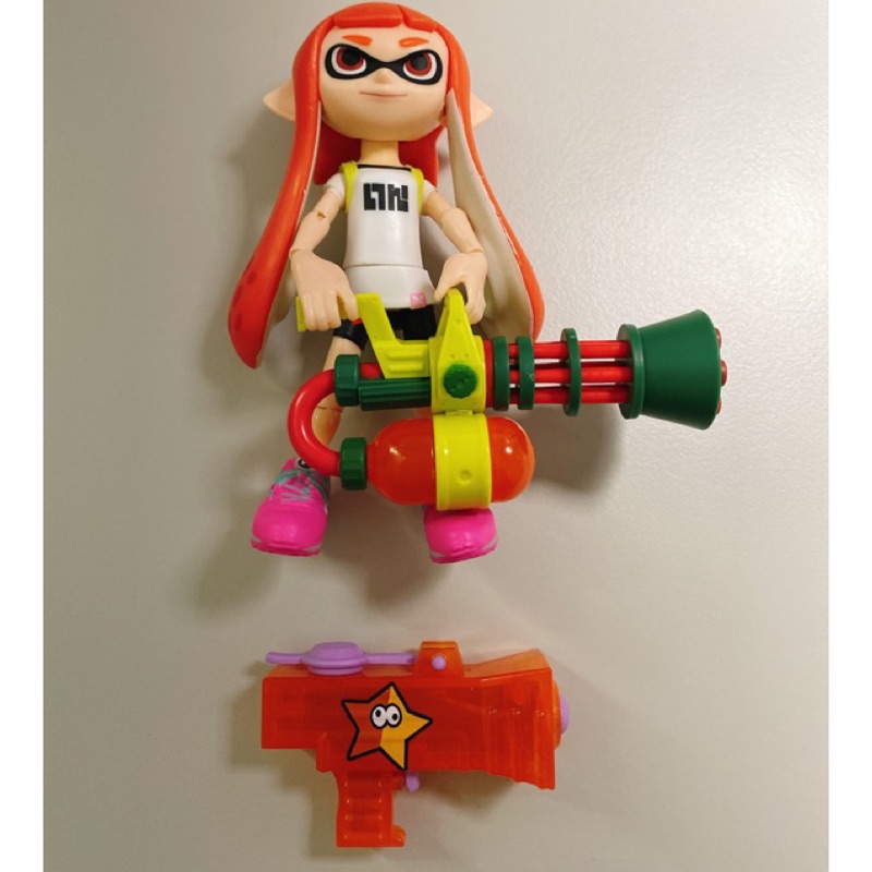 正版任天堂漆彈大作戰2 漆彈大作戰splatoon Splatoon2 武器食玩扭蛋轉蛋switch 紅葉 蝦皮購物