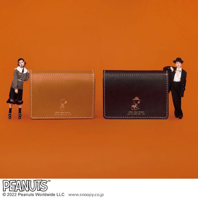 《瘋日雜》258日本雜誌SNOOPY附錄  史努比 英倫風兩折短夾皮革皮夾 收納包卡夾卡片包