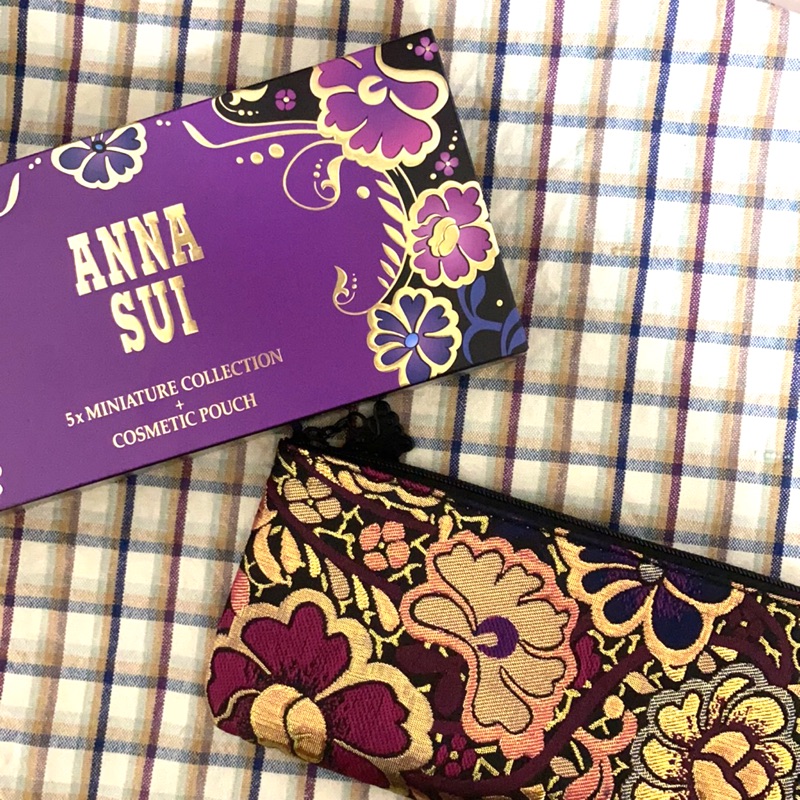 全新✨ Anna sui 化妝包(有盒)