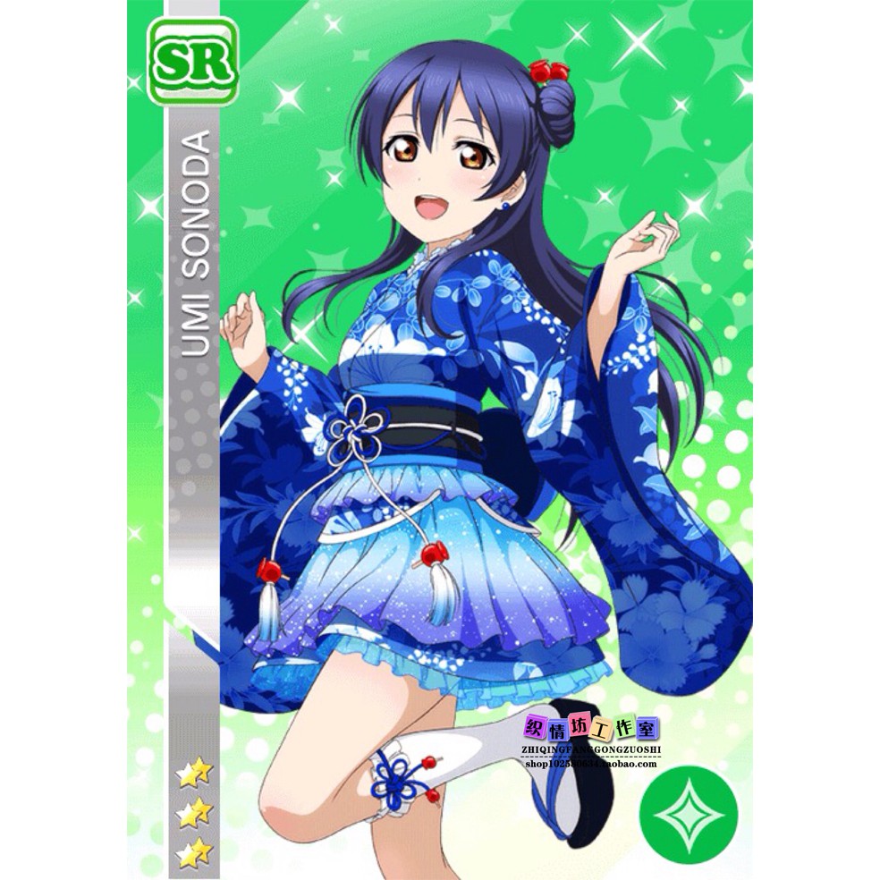 新款lovelive浴衣海未真姬活動新卡夏日祭覺醒日本和服cos浴衣 蝦皮購物