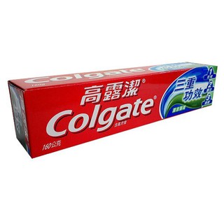 Colgate高露潔 三重功效牙膏 (清涼薄荷) 160g/條