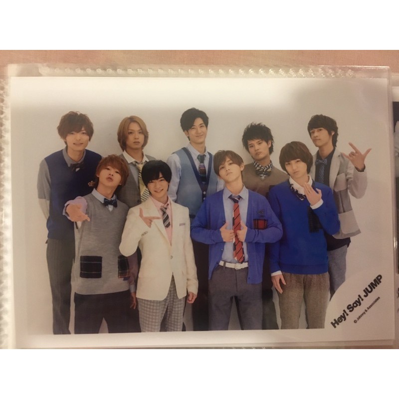 Hey Say Jump 絕版正版限定照shop照團體照集合照山田涼介知念侑李中島裕翔 蝦皮購物