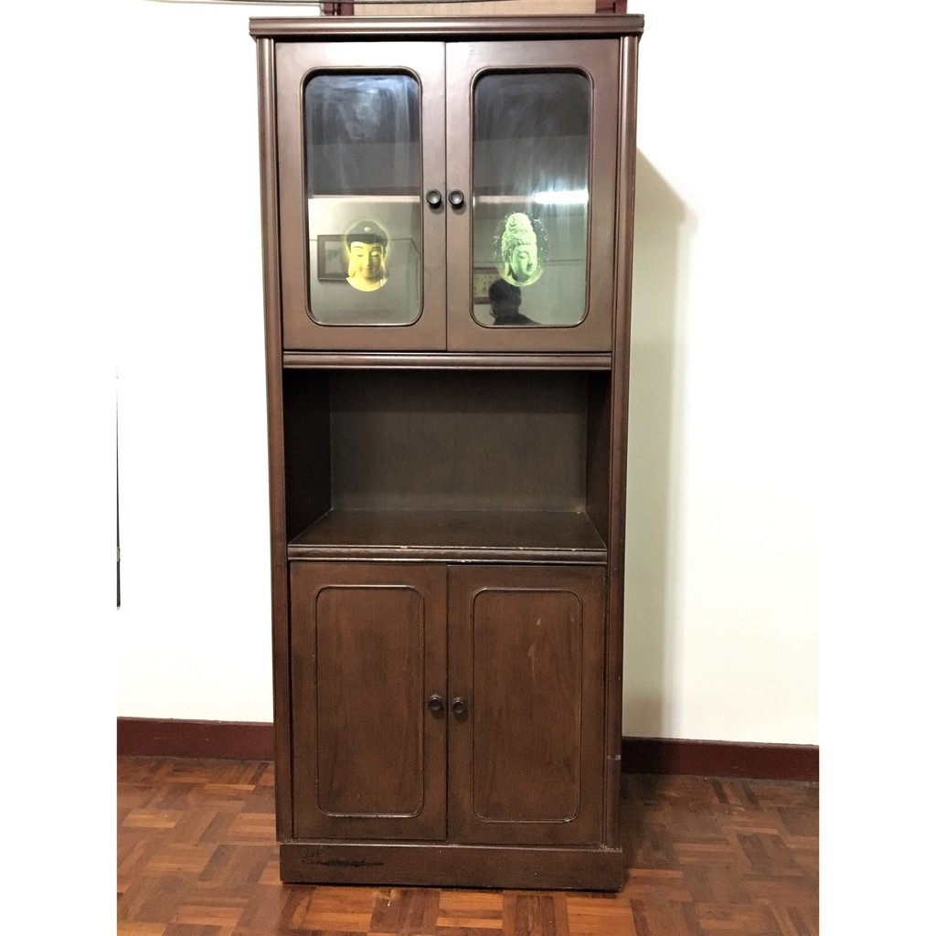 【搬家便宜售】 古董 懷舊 復古 木質櫥櫃 收納櫃 電器櫃 置物櫃
