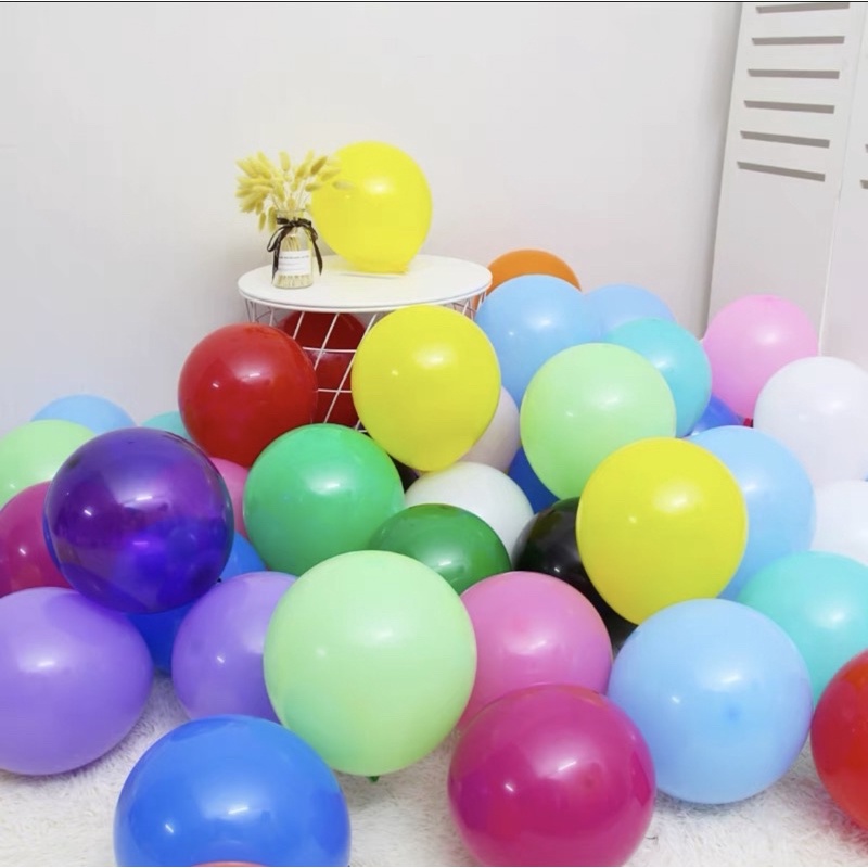 ⚠️全賣場滿100出貨⚠️各色氣球🎈佈置 節慶 生日 慶生 求婚 驚喜🥁出清
