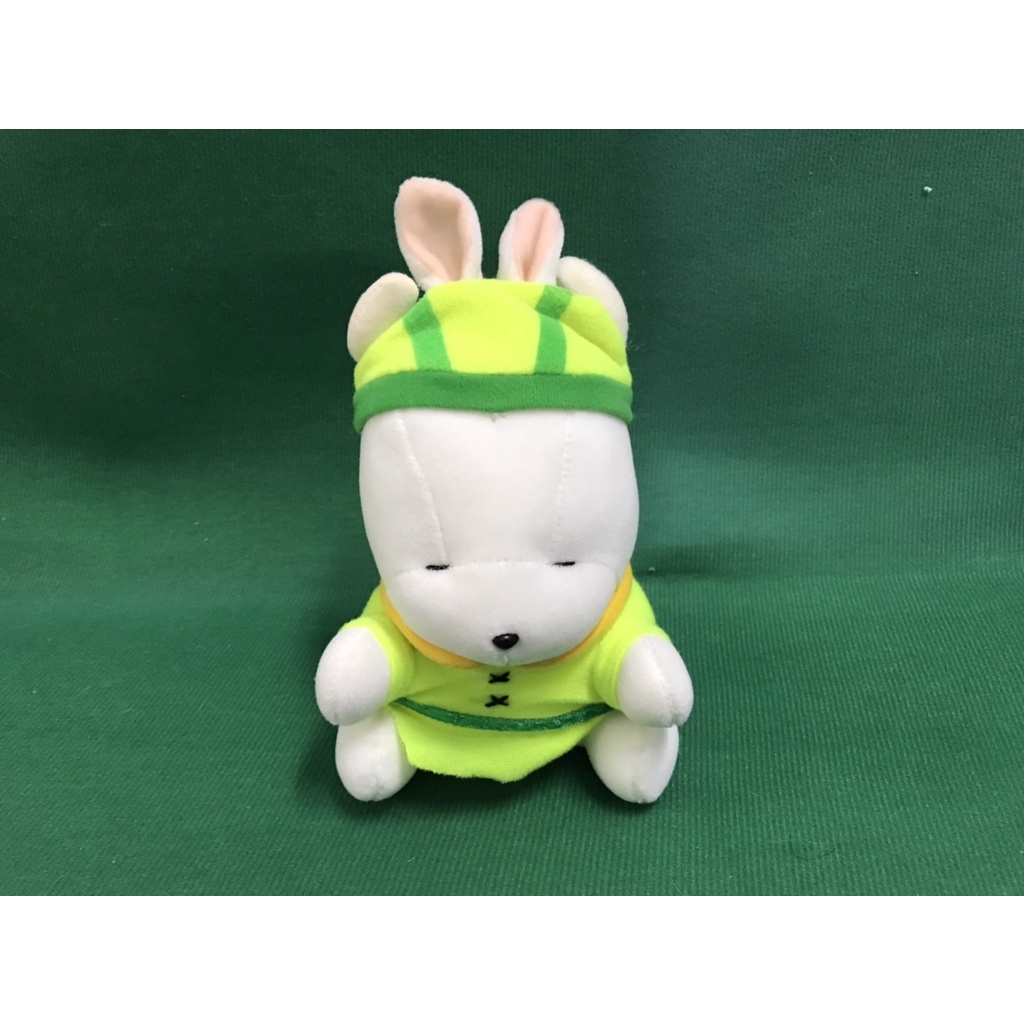 韓國賤兔 流氓兔 螢光綠款 Mashimaro 絕版玩偶
