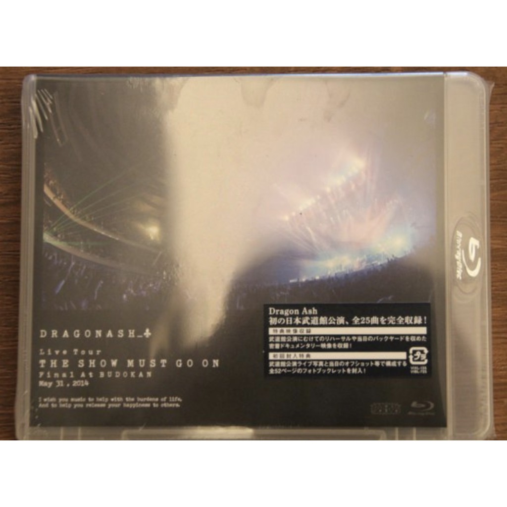 二手實體片dragon Ash 武道館live 演唱會實錄藍光航空版 Blu Ray 蝦皮購物