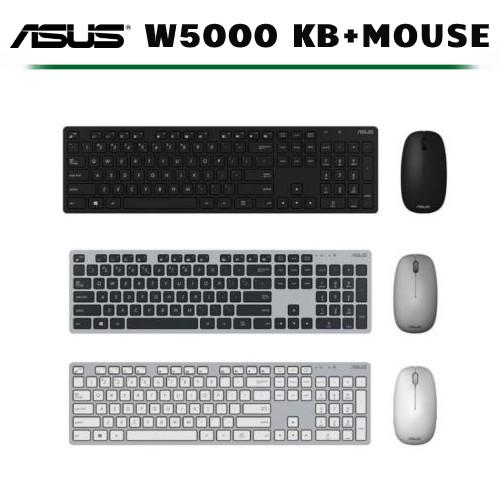 ASUS 華碩 W5000 KEYBOARD &amp; MOUSE 原廠無線鍵盤滑鼠組 現貨 廠商直送