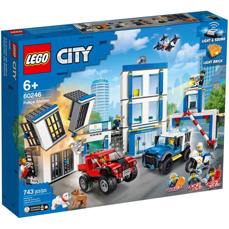 【玩具偵探】(現貨) 公司正版貨 60246 LEGO CITY 樂高 城市系列 60246 警察局