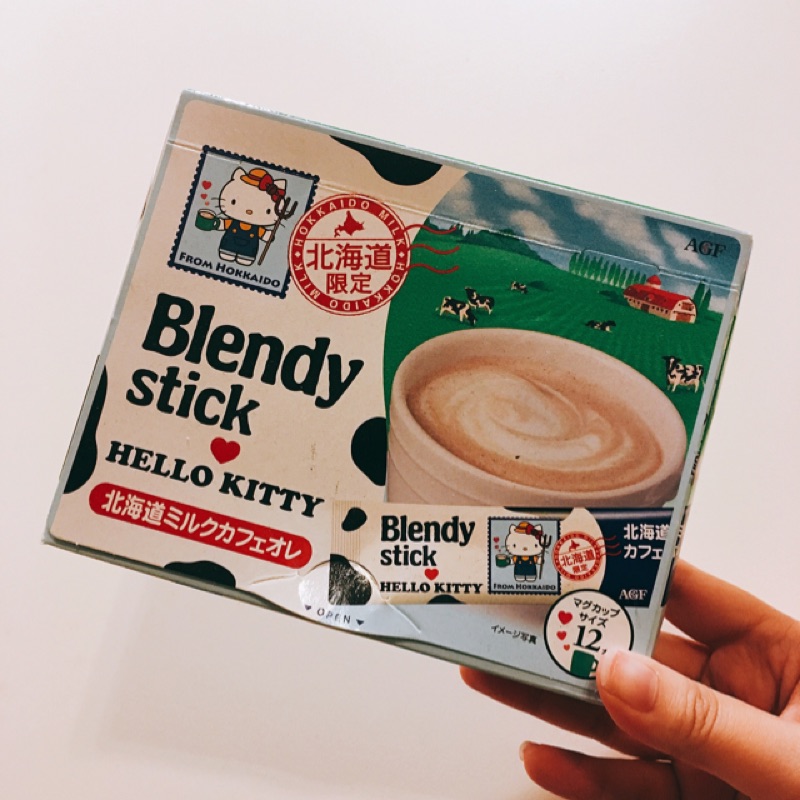 ［北海道限定|現貨］KITTY BLENDY STICK咖啡歐蕾