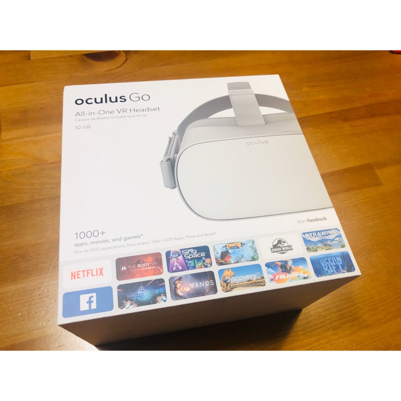 二手9 5成新oculus Go 32g小米vr獨立式虛擬實境頭戴環景顯示器高cp值便宜出售 蝦皮購物