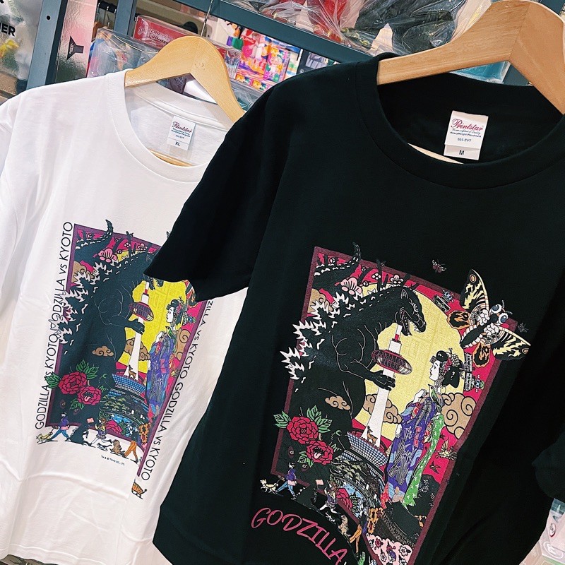 Zoo Toys 玩具店 Godzilla Store ゴジラvs京都tシャツ哥吉拉京都限定短t 蝦皮購物