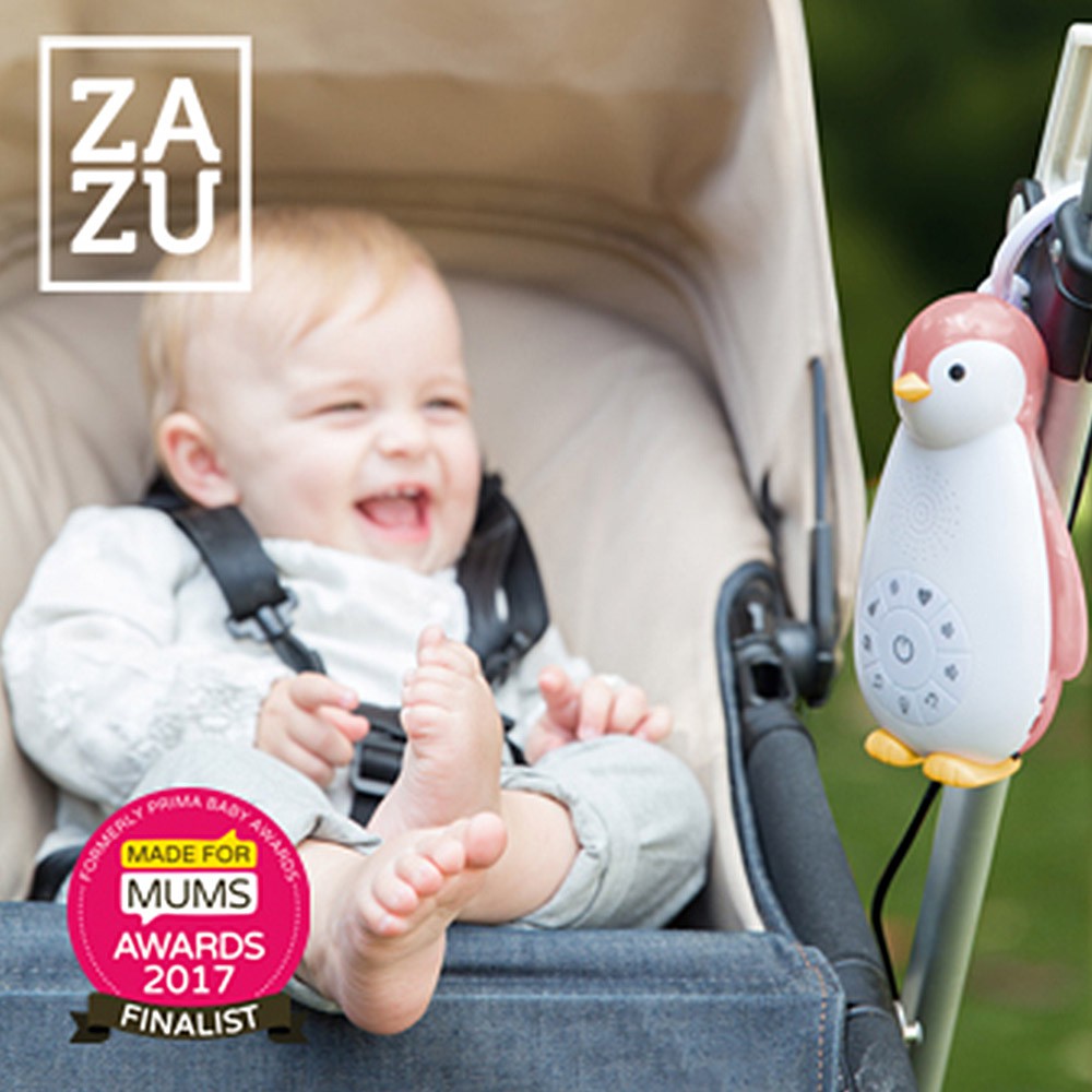 ZAZU 荷蘭聲控感應攜帶型音樂安撫機 強鵝好朋友系列-多款可選