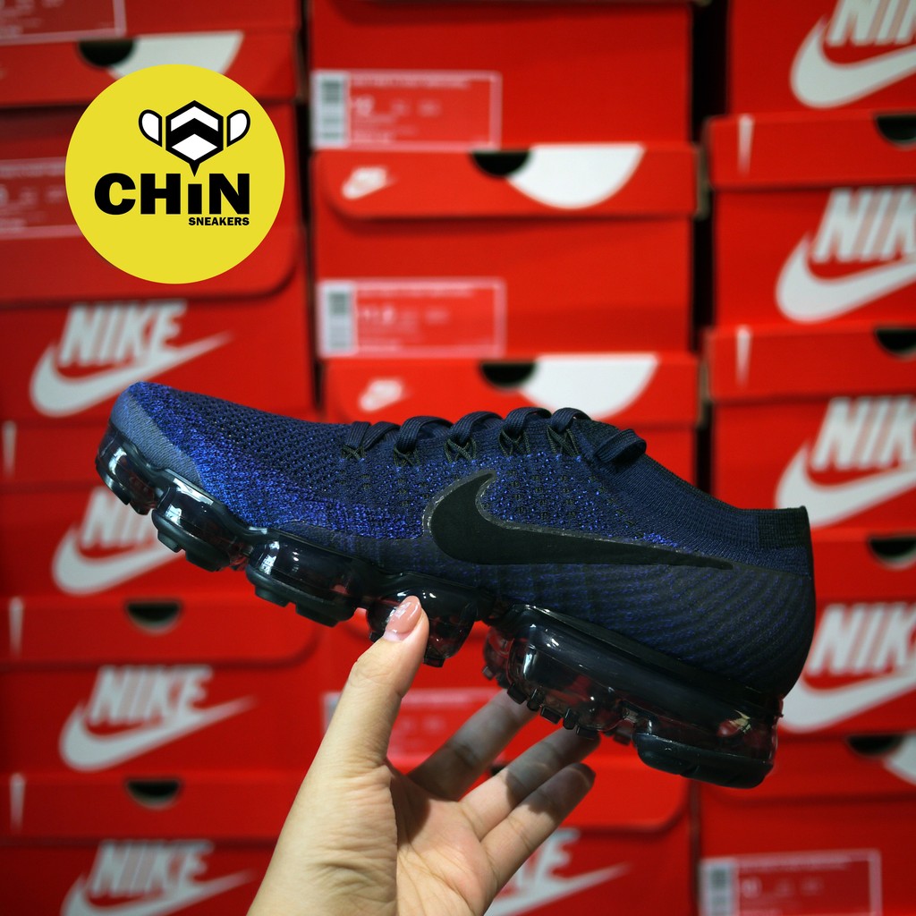 ☆CHIN代購☆Nike Air Vapormax Flyknit 藍黑色黑藍 849558-400 深藍 全氣墊 現貨