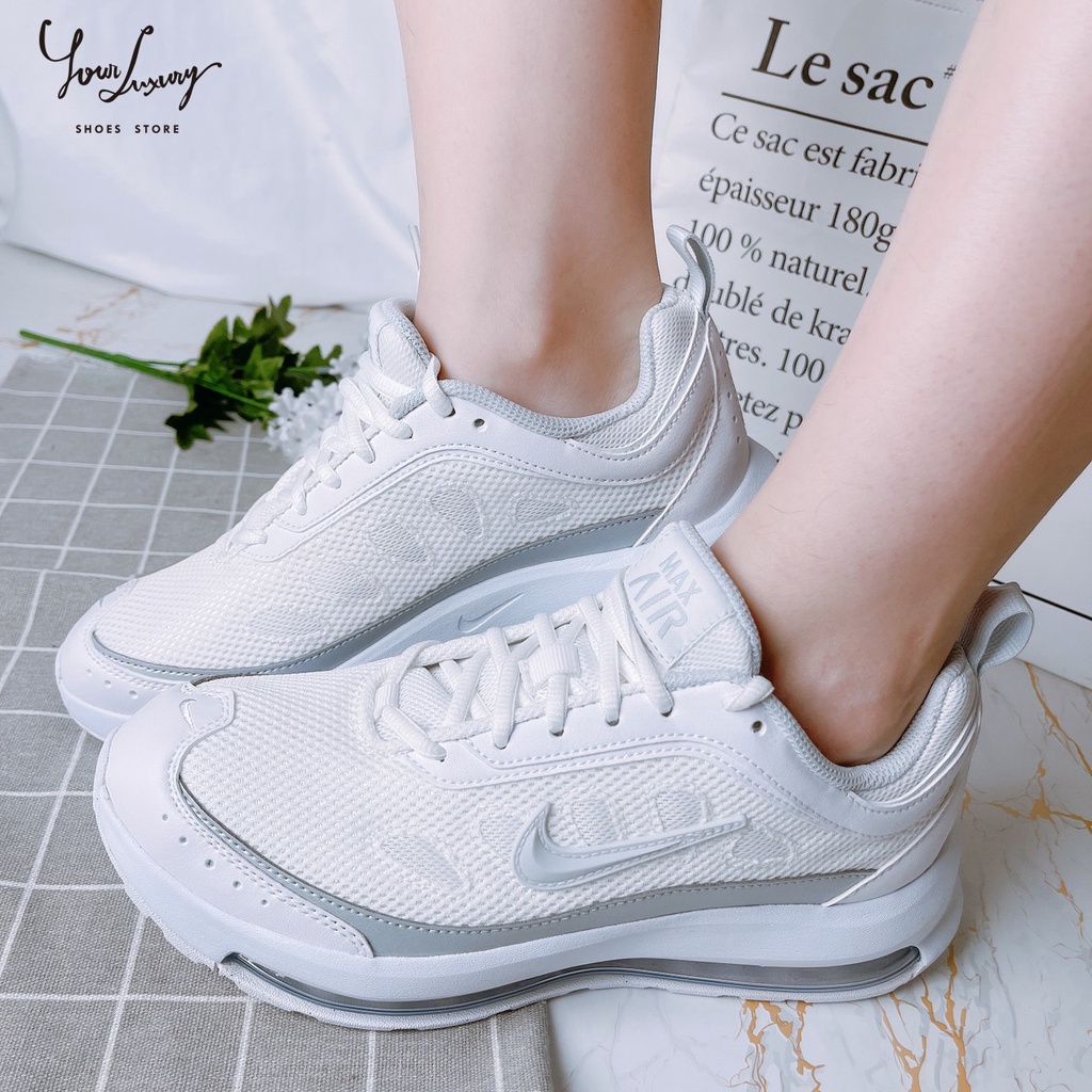 【Luxury】現貨 ig熱門 Nike Air Max AP 小97 白銀 女款 簡練 經典 全氣墊 運動鞋 女鞋 女