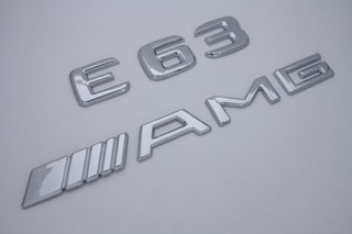 Benz 賓士 賓士 E Class E 63 ///// AMG 後車箱蓋 字型 字標