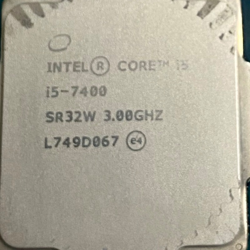 i5-7400  二手良品