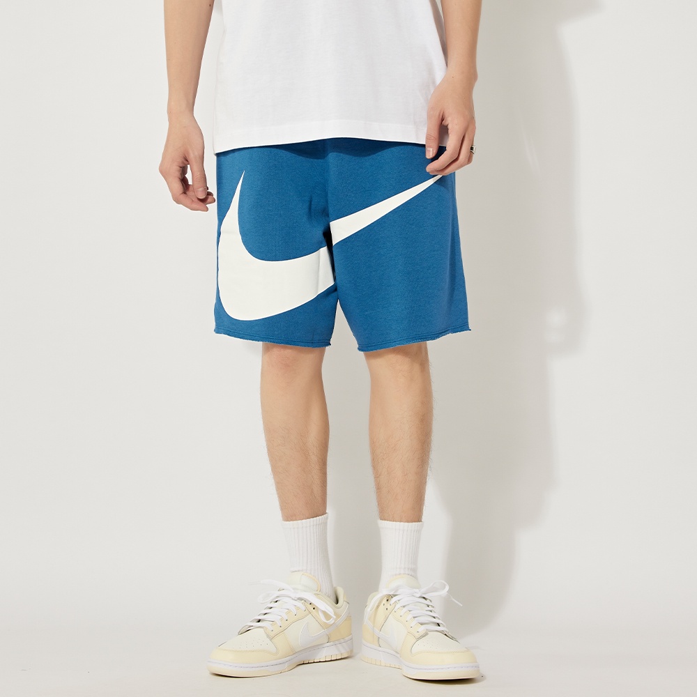 Nike AS M NSW SWSH  KNIT SHORT 男 藍 運動 慢跑 休閒 短褲 DJ5373-440