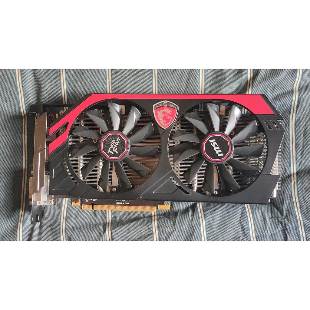 微星N770 TF 2GD5/OC GTX770顯示卡(效能超GTX1050TI)