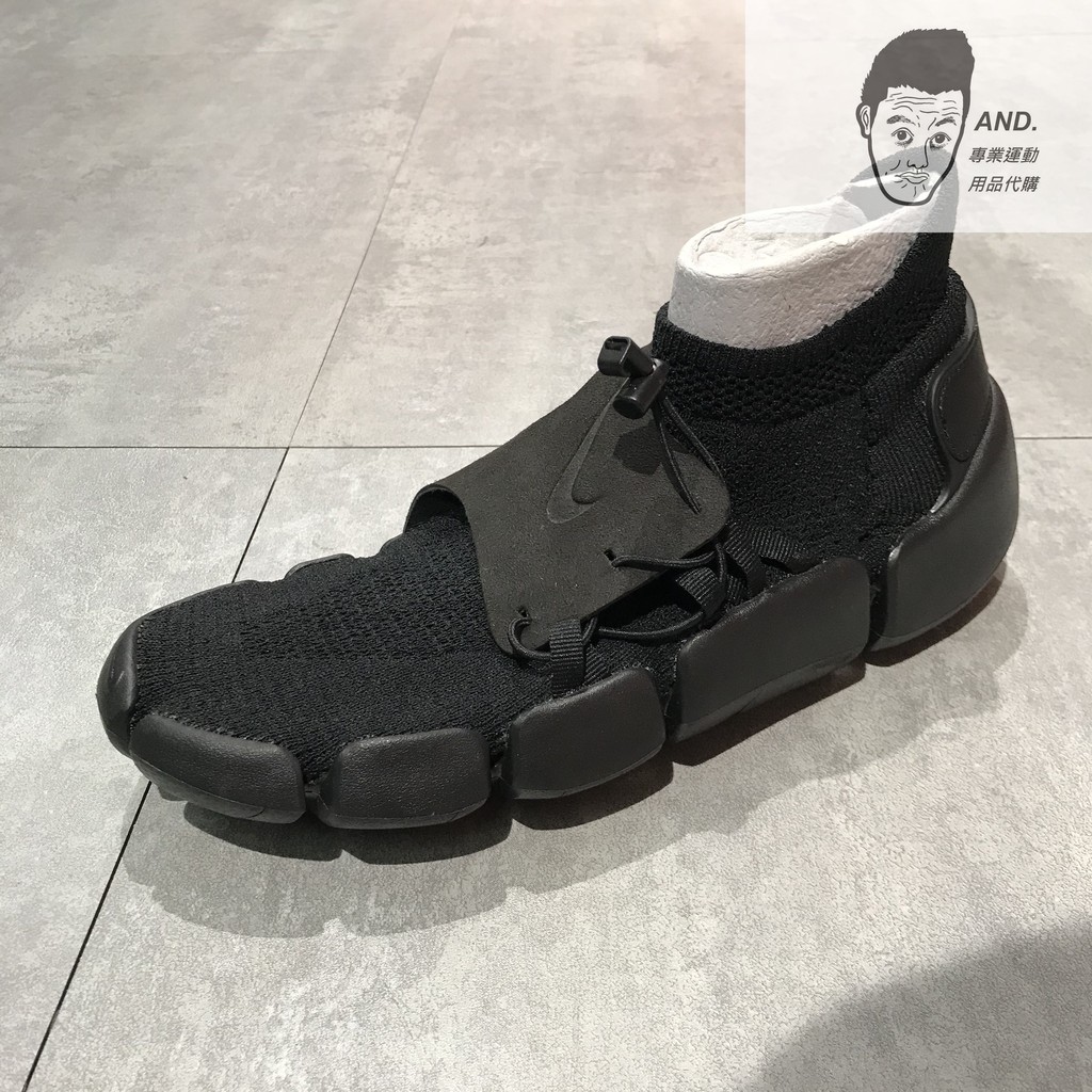 【AND.】NIKE FOOTSCAPE FLYKNIT DM 黑色 編織 忍者鞋 男鞋 AO2611-003