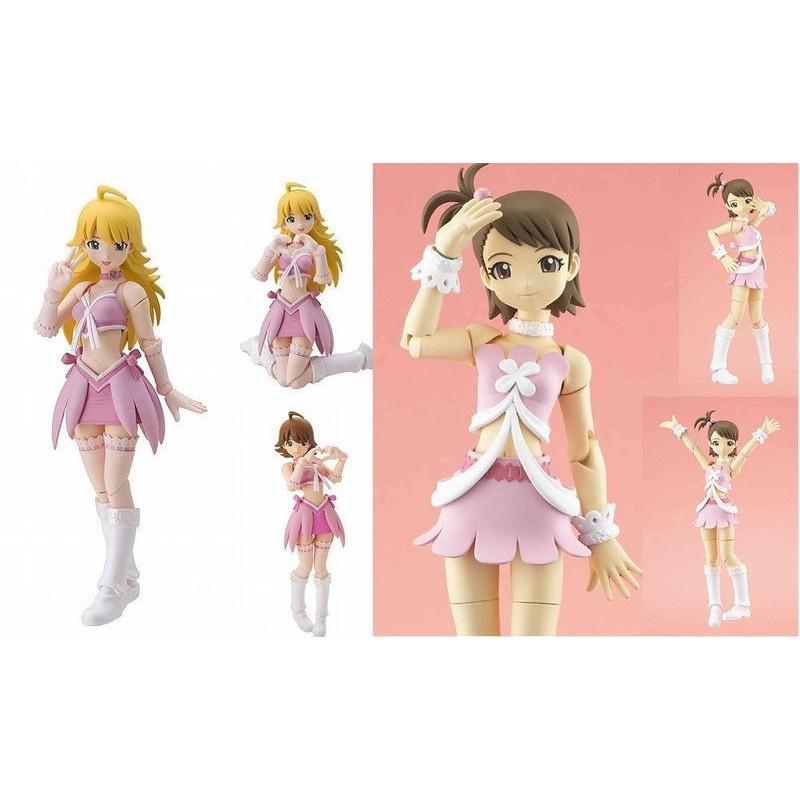 日版山口式輪轉科技可動限定版偶像大師星井美希+雙海真美+天海春香+雙海亞美