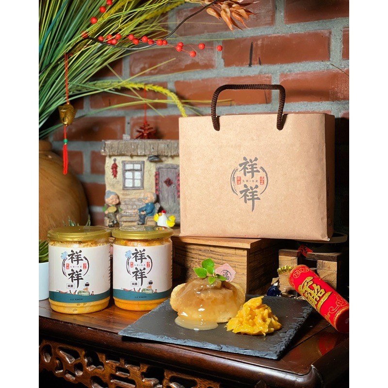 善良肉圓x祥祥泡菜限量福袋 黃金泡菜 1韓式泡菜 1善良肉圓 5 福袋禮盒過年送禮泡菜肉圓蔬食 蝦皮購物