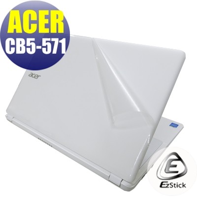 【Ezstick】ACER Chromebook 15 CB5-571 二代透氣機身保護貼(含上蓋、鍵盤週圍)DIY包膜