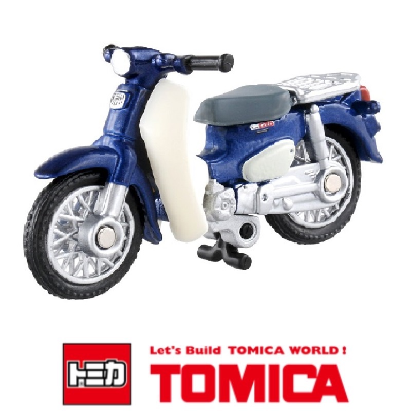 Tomica No. 87 多美 小汽車 Honda 本田 Super Cub機車  2018年 新車貼