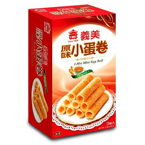 義美小蛋捲-38g/盒【蛋素】【光恆素食-零售/批發】