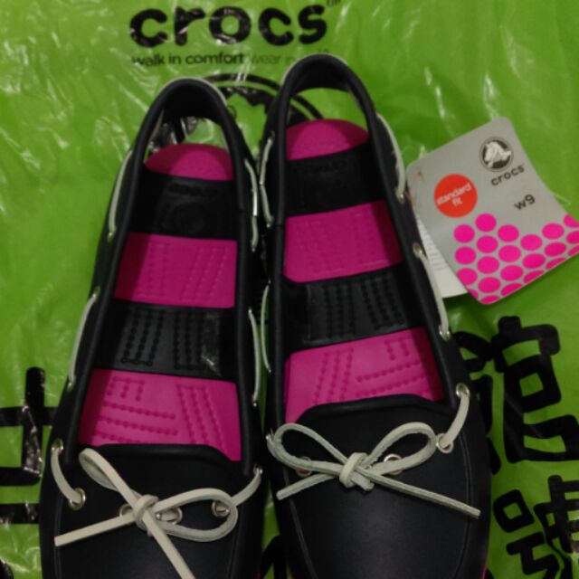 Crocs休閒帆船鞋