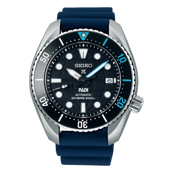SEIKO Prospex SUMO 黑標 升級漸層陶瓷錶圈機械錶41mm 藍水鬼(SPB325J1/ 6R35-02C