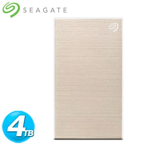 Seagate希捷 Backup Plus Por 2.5吋 4TB 香檳金(STHP4000404)