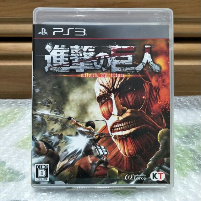 Ps3 進擊的巨人 純日版