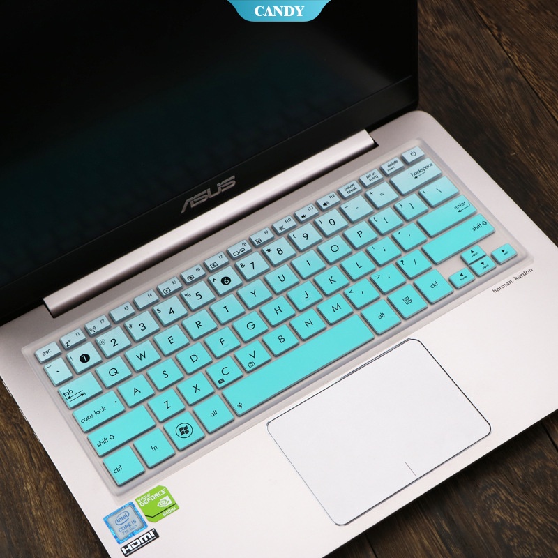 適用於 14 英寸華碩 UX410UQ UX430UQ UX410 UX430 筆記本電腦筆記本電腦超軟矽膠的鍵盤蓋 [