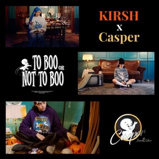 🎈【最後現貨】KIRSH x Casper 聯名系列 長袖上衣 大學Ｔ 針織毛衣 短袖上衣 外套 平板包 手機殼 耳機殼